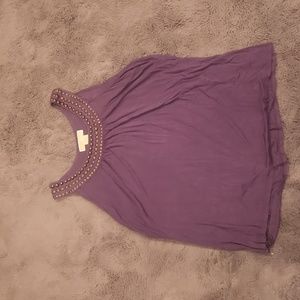 Purple shirt